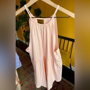 American Eagle Blush Pink Halter Tank Top Size Medium